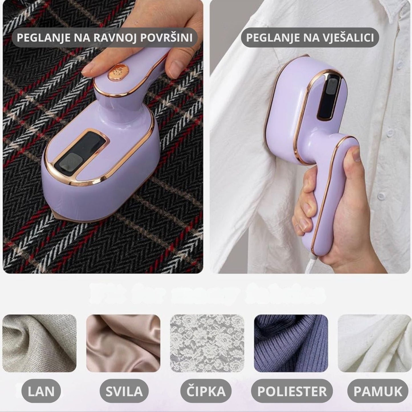 Parna Pegla 2u1 — Tvoja odjeća uvijek savršena!